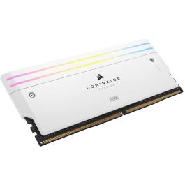 Corsair 32GB PC 7000 CL34 DOMINATOR TITANIUM RGB Kit (2x16GB) DDR5 Blanco Retail