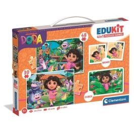 Clementoni CLE8005125182091 Edukit 4 en 1 - Dora la Exploradora Precio: 23.50000048. SKU: B1GRAYMFPH