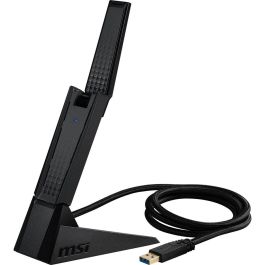 Adaptador de Red MSI AXE5400 Negro