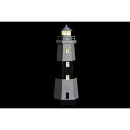 Decoracion Luminosa Atlantico DKD Home Decor Blanco Negro 14 x 42 x 16 cm Decoracion Luminosa Atlantico DKD Home Decor Blanco Negro 14 x 42 x 16 cm