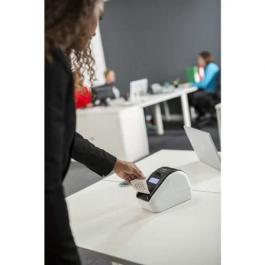 BROTHER Impresora de etiquetas profesional termica directa QL820NWBC