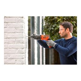 Black+Decker Martillo SDS-Plus BEHS01K-QS 650W 3 Modos Portabrocas SDS Plus, Velocidad Variable, Incluye Maletín y Accesorios