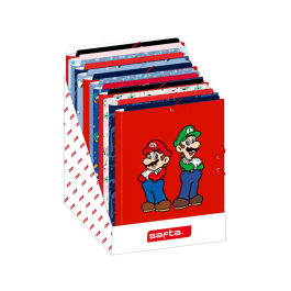 Safta Carpeta Carton Folio Gomas Solapas Expositor Precio: 82.1348. SKU: B19CVM8LEM
