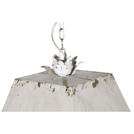 DKD Home Decor Lámpara de Techo de Metal Estilo Neoclásico 37.5x37.5x73.5 cm