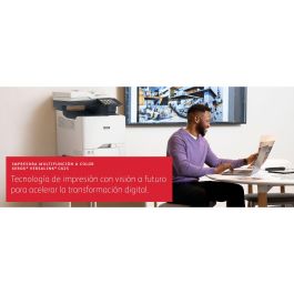 Xerox VersaLink C625V-DN - Impresora Multifunción Láser Color, 50 ppm, Escáner ADF 100 hojas, Pantalla Táctil 7", AirPrint, Hasta 2850 hojas