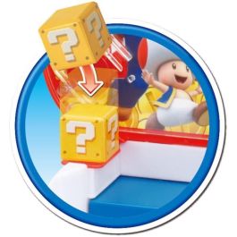 Epoch 7461 Juego de Mesa Super Mario Lucky Coin: Lanzar Monedas, 2 Modalidades (Suerte y Cascada), 1-2 Jugadores, +4 Años