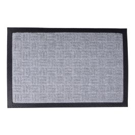 Edm Felpudo de Polipropileno Gris 60x40x0,5cm con Fondo de Goma Antideslizante Precio: 6.59000001. SKU: S7902893