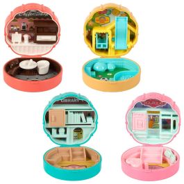 Jeux 2 momes Caja Sorpresa Mini Tiendas, modelos surtidos: cafetería, biblioteca, parque, tienda de ropa