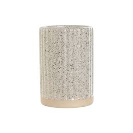 Vaso DKD Home Decor Beige Dorado 7 x 10.5 x 7 cm Precio: 6.59000001. SKU: B15ZD2T77D