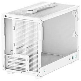 Deepcool CH160 mT Minitorre Blanca - Optimizada para Mini-ITX, Diseño Compacto