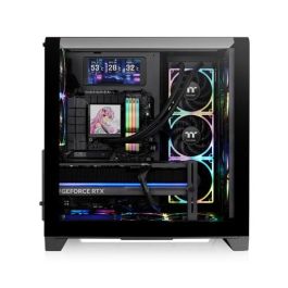 Thermaltake View 390 Air Midi Tower Negro para PC Juego ATX Micro-ATX Mini-ITX con Ventana Lateral