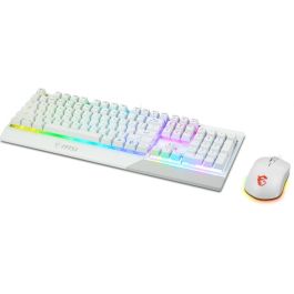 MSI Vigor GK-30 Combo Teclado Gaming Blanco