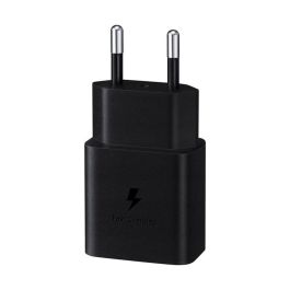 Samsung Cargador Pared 15W USB-C Negro + Cable USB-C a USB-C 1M Negro EP-T1510XBEGEU