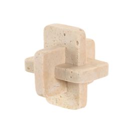 DKD Home Decor Decoración Scandi de Mármol Travertino Beige, 12x12x12 cm, Set de 2 Unidades Precio: 22.68999986. SKU: B1JNC6EHG4