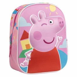 Mochila infantil 3D peppa pig 25.0 x 31.0 x 10.0 cm Precio: 11.99352. SKU: B1B542T9G9