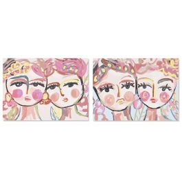 DKD Home Decor Cuadro Moderno Lienzo Pino Multicolor Abstracto 3.7 x 50 x 70 cm (4 Unidades) Precio: 78.69000018. SKU: B1F4PNFQL9