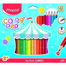 Lapices De Colores Maped Color Peps Jumbo Estuche De 24 Precio: 10.50000006. SKU: B12VG4SHRC
