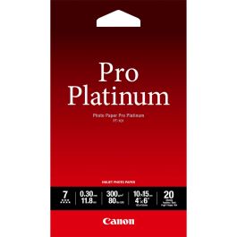Canon 2768B013 Papel Fotográfico Brillo 10x15 cm (4x6") 20 Hojas Precio: 37.50000056. SKU: B17727P9SM
