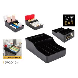 My Bar Organizador Accesorios Café/Infusiones 9 Secciones 30 x 20 x 10 cm (6 Unidades) Precio: 36.58999949. SKU: B14PGM67QG