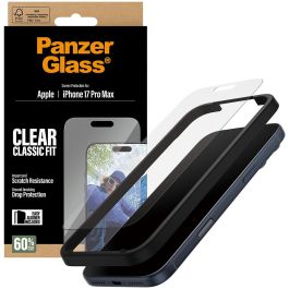 PanzerGlass Protector de Pantalla para iPhone 17 Pro Max Classic Fit con EasyAligner