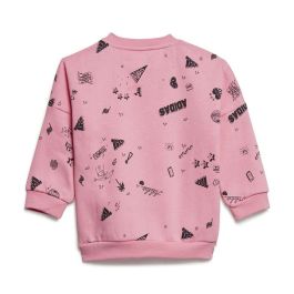 Conjunto Deportivo para Bebé Adidas Bluv Q3 Cset Rosa