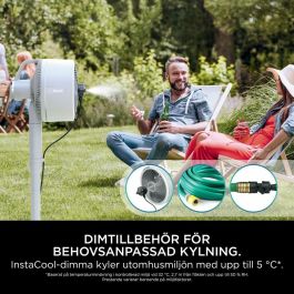 Shark SHA1719304504574 Ventilador FlexBreeze Ultrarrápido con o sin Cable, 5 Velocidades