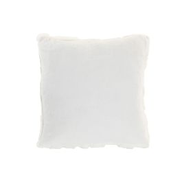 DKD Home Decor Cojín Decorativo Urban Crudo 45x45 cm de Poliéster - Pack 2 Unidades con Cierre Cremallera y Relleno 420 gr