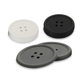 Set 4 Posavasos de Silicona Kinvara - 9x9 cm, Color Oscuro (48 Unidades) Set 4 Posavasos de Silicona Kinvara - 9x9 cm, Color Oscuro (48 Unidades)