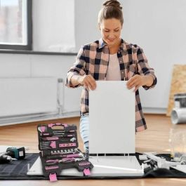 Fieldmann FDG 5010-53R Juego de herramientas de 53 piezas, color rosa, para mujer