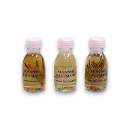 Bath Trio Set Susanne Kaufmann: Body Care Bath, For The Senses, Nourishing, Bath Oil, 30 ml + Body Care Bath, Mountain Pine, Relaxing, Bath Oil, 30 ml + Body Care Bath, Mallow Blossom, Nourishing, Bubble Bath, 30 ml Precio: 32.49999984. SKU: B1JQATBSK5