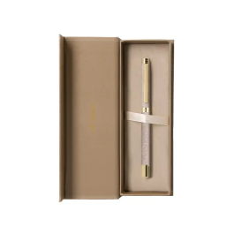 Belius Wild West Roller de Aluminio Beige Tinta Negra Punta 0.7mm con Diseño de Botas Vaqueras