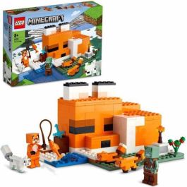 LEGO 21178 Minecraft The Fox's Refuge, Casa de juguete de construcción, Niños a partir de 8 años, Set con minifiguras de zombis, Animales Precio: 34.50000037. SKU: S7163450