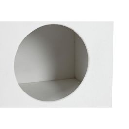 Mesita De Noche Moderno DKD Home Decor Blanco 30 x 48 x 40 cm