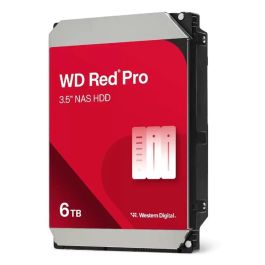 Western Digital WD6005FFBX Red Pro 6TB 7200RPM 256MB SATA Unidad de Disco Duro para NAS Precio: 292.49999977. SKU: B18BCMCDMS