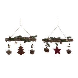 Decoracion Colgante Navidad Alpina DKD Home Decor Multicolor 6 x 39 x 47 cm (2 Unidades) Precio: 14.9900003. SKU: B19T5W3KFK