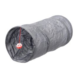 Mascow Túnel para Gato con Cascabel 25 cm x 50 cm x 25 cm
