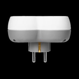 ORNO Ladrón de Pared con 4 Tomas Schuko y Conector OR-AE-13240(GS) - Enchufe Múltiple