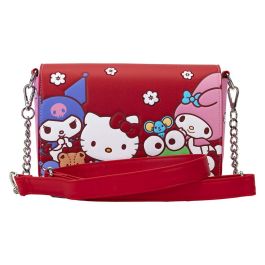 Loungefly Bolso Bandolera Hello Kitty and Friends de Piel Vegana con Cadena Plateada 24x6x17cm Precio: 60.88999994. SKU: B17WQ2EWM7