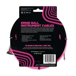 Cable Eb Instrumento Trenzado Jack-Jack Sa 2,54 M - Rosa / Neon Cable Eb Instrumento Trenzado Jack-Jack Sa 2,54 M - Rosa / Neon