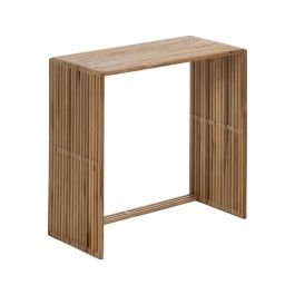 S/3 Mesa Auxiliar Natural Madera de Teca 65 X 30 X 66 cm