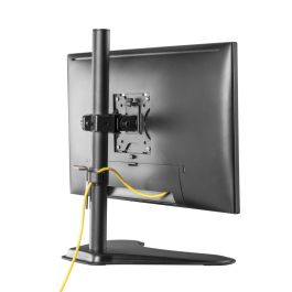 Ewent EW1535 Soporte de Mesa para Monitor hasta 34" con VESA 75x75/100x100, Ajuste en Altura, Inclinación, Rotación y Giro, Sistema de Gestión de Cables