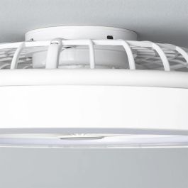 Philips Ventilador Amigo 42W+20W Blanco, Control Remoto, Luminaria Regulable, 4400lm, 3000/4400/6500K, 220-240V, Ø485mm