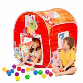 Molto Parque de Bolas Granja Infantil con 25 Bolas Incluidas para Niños +1 Año, Tela y Plástico, 61.5x27.5x32.5 cm Molto Parque de Bolas Granja Infantil con 25 Bolas Incluidas para Niños +1 Año, Tela y Plástico, 61.5x27.5x32.5 cm