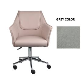 DKD Home Decor Silla de Oficina Gris con Ruedas 59 x 83 x 59 cm PU y Metal Precio: 94.50000054. SKU: B17EPBJCEM