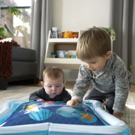 Baby Einstein Tapete de Juego Opus's Ocean of Discovery, Tapete de Agua para Tummy Time