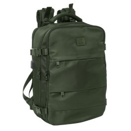 Safta Mochila de Viaje para Cabina de Avión y Portátil 15,6'' Real Betis Balompié - Color Verde, Dimensiones 440x290x190 mm Safta Mochila de Viaje para Cabina de Avión y Portátil 15,6'' Real Betis Balompié - Color Verde, Dimensiones 440x290x190 mm