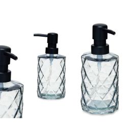 Dispensador de Jabón Negro Diamante 360 ml - Berilo, Cristal y Plástico, 9x18x7 cm (12 Unidades) Precio: 21.49999995. SKU: B14ERXDCL2