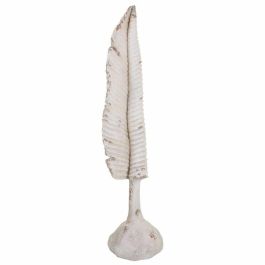 Figura Decorativa Alexandra House Living Blanco Magnesio Hoja 38 x 180 x 38 cm Precio: 210.1286. SKU: B1KDDVH45Q