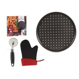 Kinvara Set Pizza - Molde, Manopla y Cortapizza - 33x33x2 cm (12 Unidades) Precio: 94.50000054. SKU: S3610717