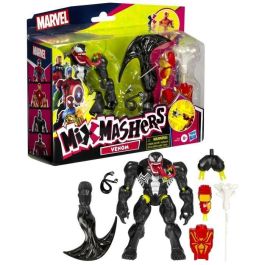 MixMashers Venom Deluxe, figura personalizable de 12 cm para mezclar y combinar con accesorios, Marvel, a partir de 4 años Precio: 32.69000009. SKU: B1H7H56KXG